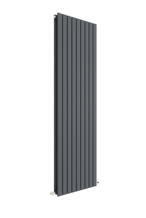 Vertical Double Panel Radiator 1800 x 528 Anthracite