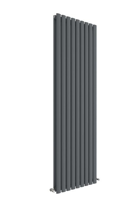 Vertical Double Panel Radiator 1800 x 528 Anthracite