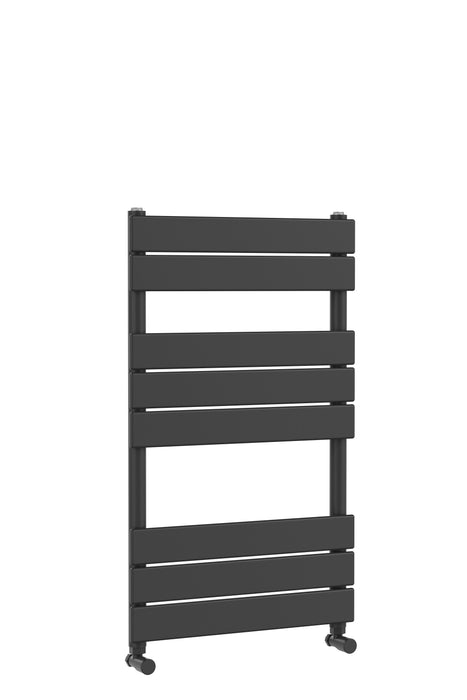 Square Flat Towel Radiator 840x500 Anthracite