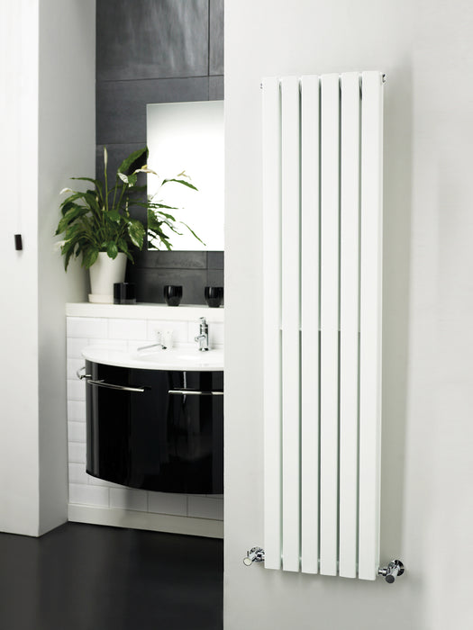 Single Panel Designer Radiator High Gloss White