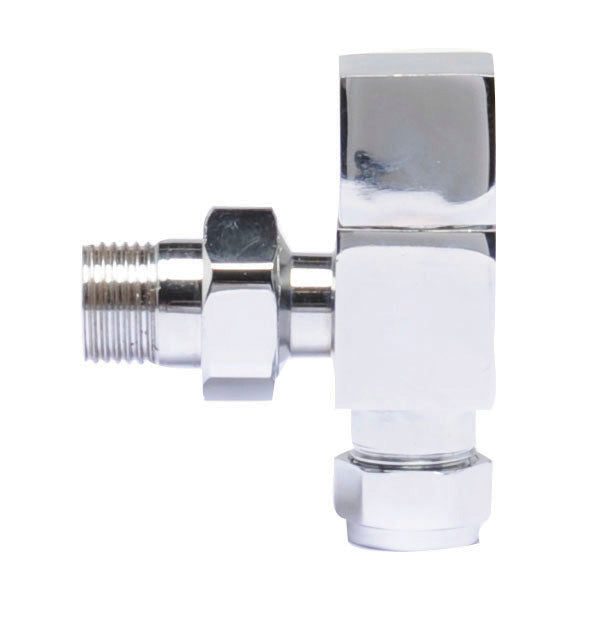 Angled Radiator Valve Pack (Pairs) Chrome