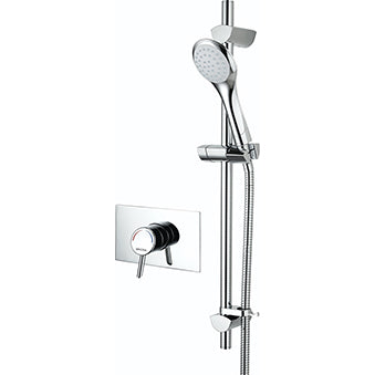Acute AE SHCAR Recessed Shower Valve with Adjustable Riser Chrome
