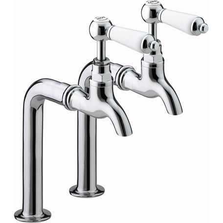 Renaissance Bib Taps Chrome