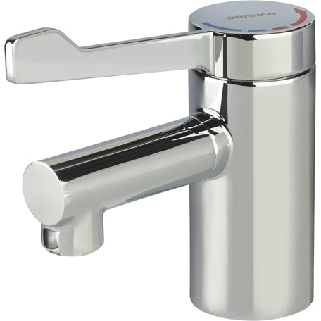 Solo2 Basin Mixer with Long Lever and copper tails (no waste)