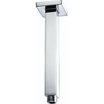 Ceiling Fed Shower Arm Square 200mm Chrome