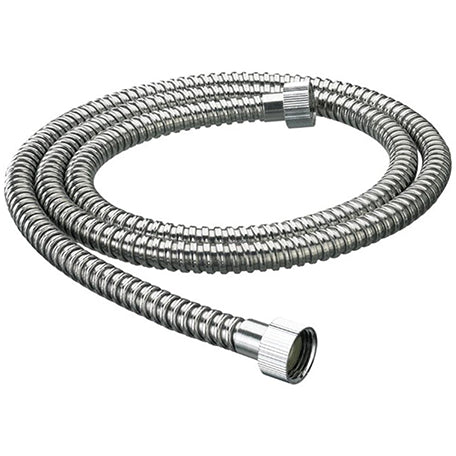 1.75m Nut to Nut Std Bore Shower Hose Chrome