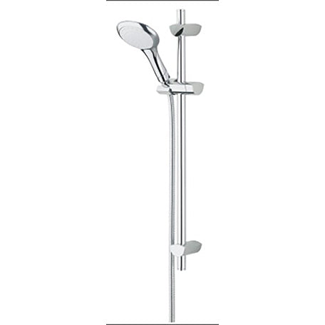 EVO Shower Kit with Large Single Function Handset and 2m Hose Chrome Plated