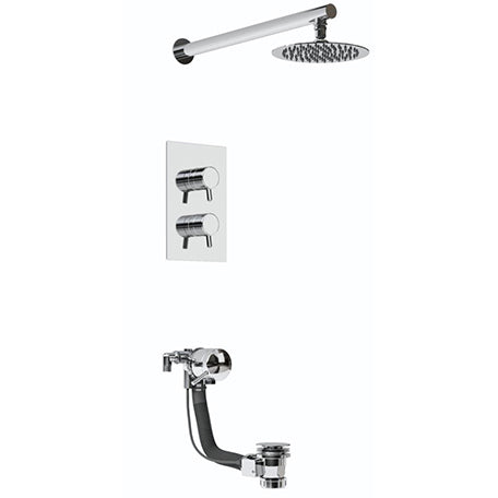 Complete Prism Recessed Dual Control Shower Pack
