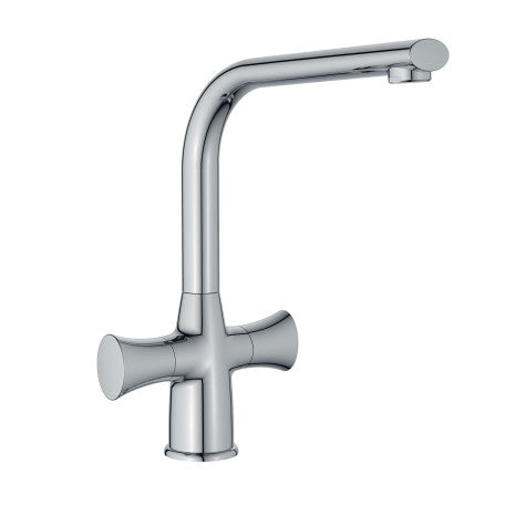 Kurve Monobloc Sink Mixer Chrome