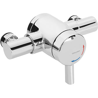 OPAC Thermostatic Exposed Mini Shower Valve with Lever Chrome