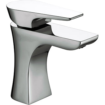 Hourglass Basin Mixer Chrome