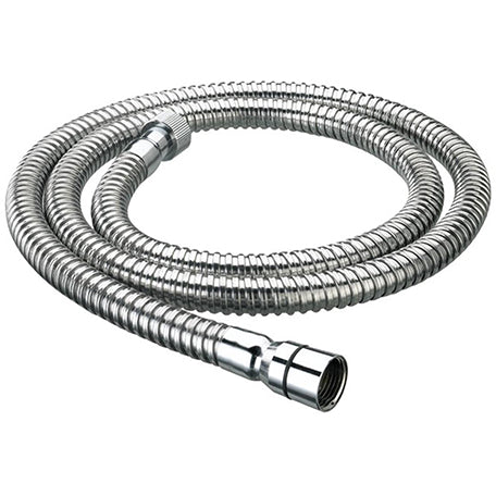 2.0m Cone to Nut Std Bore Shower Hose Chrome