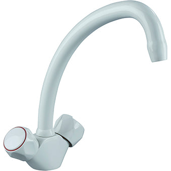 Club Budget Monobloc Sink Mixer White