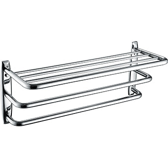 Tier Towel Shelf Chrome
