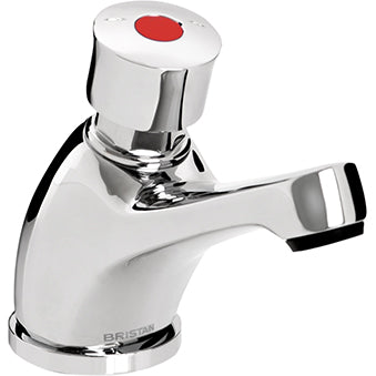Single Basin Soft Touch Timed Flow Tap Chrome