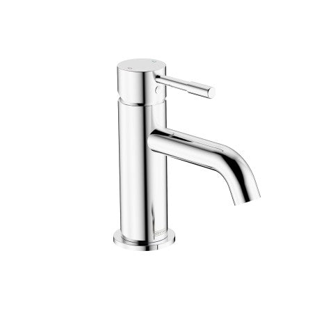 Mila Basin Mixer Tap with Clicker Waste Chrome