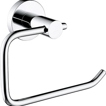 Round Toilet Roll Holder Brass Chrome Plated
