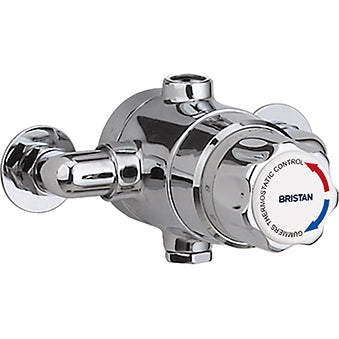 15mm Thermostatic Exposed Mixing Valve (no shut-off)