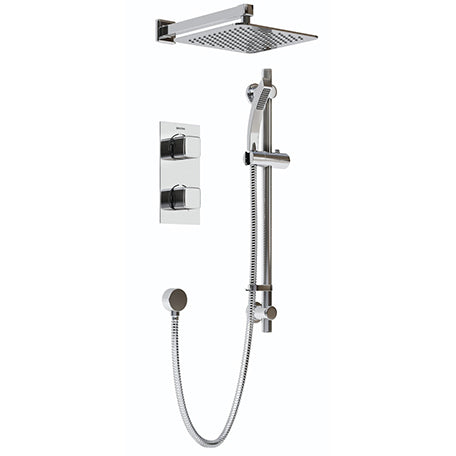 Complete Cobalt Recessed Dual Control Shower Pack