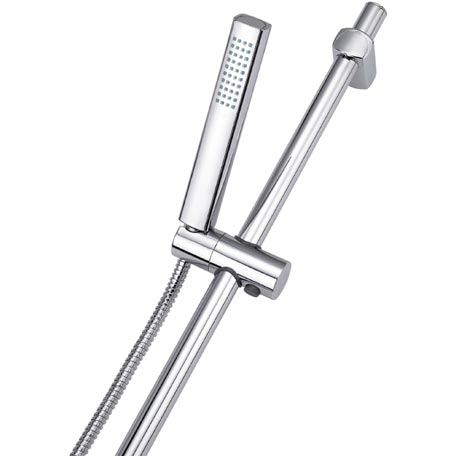 Qube Single-function Slide Bar Shower Kit