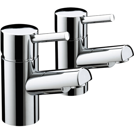 Prism Bath Taps Chrome
