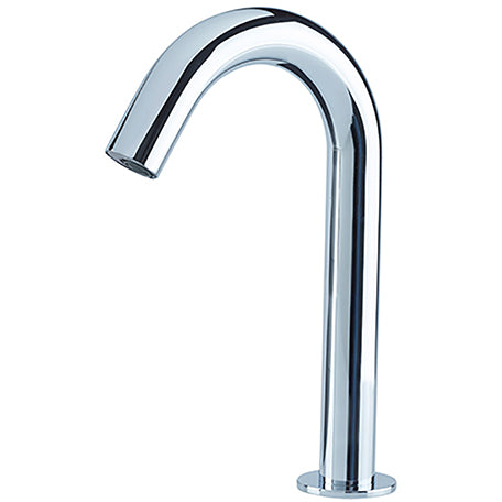 Infrared Automatic Swan Neck Basin Spout Chrome