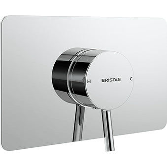 Prism Concealed Sequential Chrome Shower Valve Only