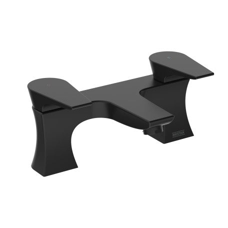 Hourglass Bath Filler Tap Black