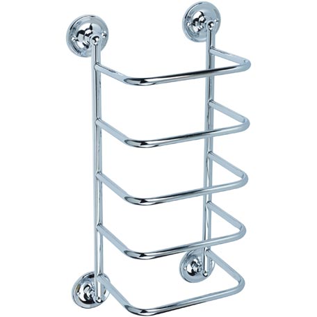 Towel Stacker Chrome