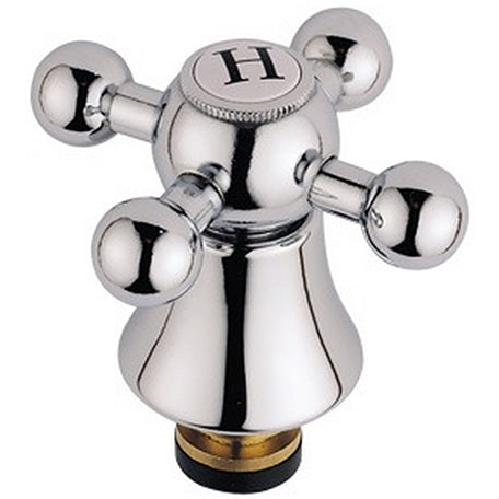 Bath Tap Reviver With Traditional Handles Chrome