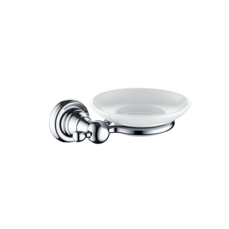 1901 Soap Dish Brass Chrome Plated