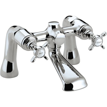 1901 Bath Filler with Ceramic Disc Valves Chrome