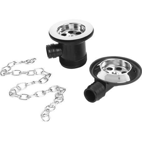 Bath Waste with ABS Plug Slotted C