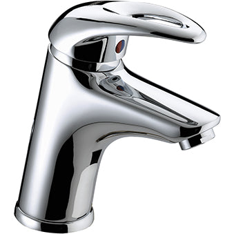 Java Basin Mixer with Clicker Waste Chrome