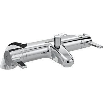 Design Utility Lever TMV2 Thermostatic Bath Shower Mixer Chrome