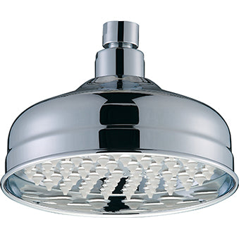 Traditional 157mm Round Fixed Head Chrome