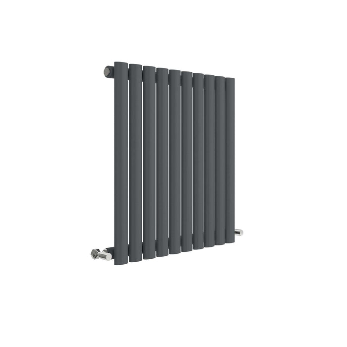 Horizontal Single Panel Radiator 600 x 586 Anthracite