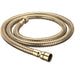 1.5m Cone to Nut Std Bore Shower Hose Gold