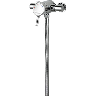 Acute AE SHXAR Thermostatic Surface Mounted Shower Valve with Adjustable Riser Chrome