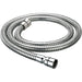 1.5m Cone to Cone Std Bore Shower Hose Chrome