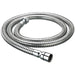 1.25m Cone to Nut Std Bore Shower Hose Chrome