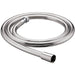 1.5m Cone to Nut Lrg Bore Shower Hose Easy Clean Chrome