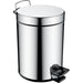 Pedal Waste Bin Chrome