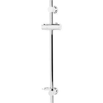 Casino Riser Rail with Adjustable Position Bracket Chrome