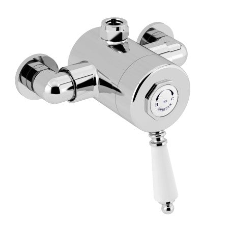 1901 Exposed Sequential Chrome Top Outlet Shower Valve Only