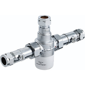 15mm Thermostatic Mixing Valve with Isolation